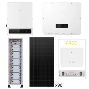 50kw GoodWe + BYD 52kwh Indoor Battery Combo