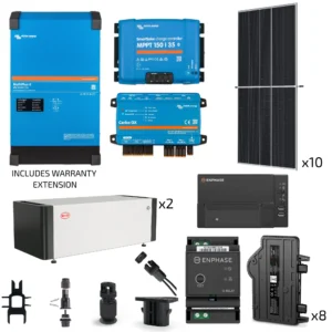 5kw OffGrid System Victron + Enphase Solar Bundle
